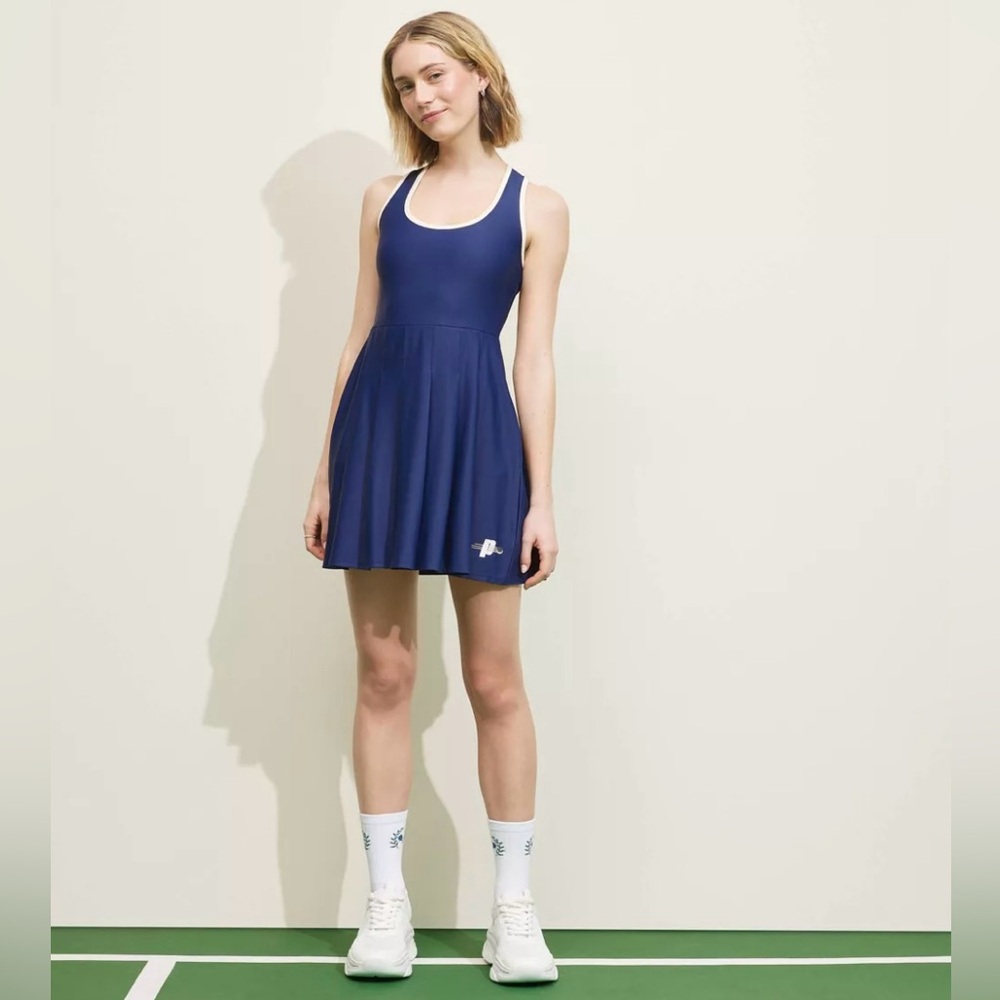 Prince Navy Blue Mini Dress